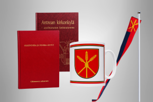Yhdistelmäkuva erilaisista Olkinuora sukutuotteista